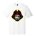 Unisex Pirate Head Tee White