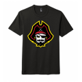 Unisex Pirate Head Tee Black