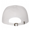 Pirate Head Dad Cap White