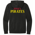 Unisex Pirates Hoodie Black