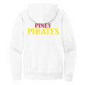 Unisex Pirates Hoodie White