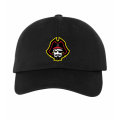 Pirate Head Dad Cap Black
