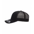Pirate Head Black Trucker