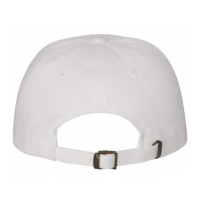 Pirate Head Dad Cap White