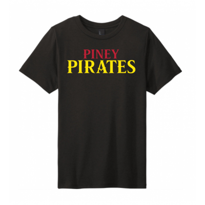 Youth Piney Tee Black