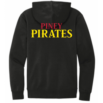 Unisex Pirates Hoodie Black