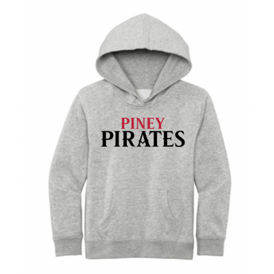 Youth Piney Hoodie Light Heather Grey