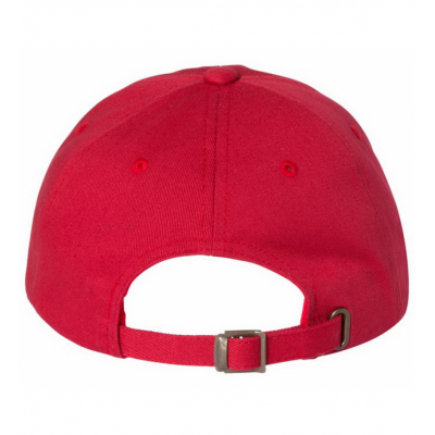 Pirate Head Dad Cap Red