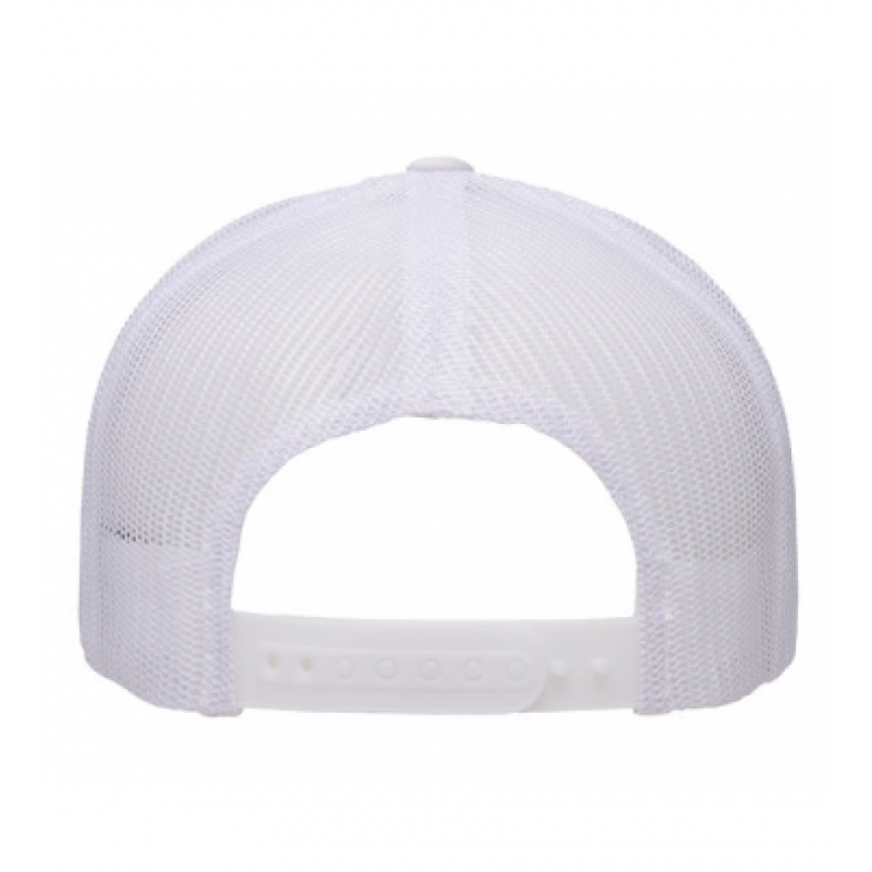 Pirate Head White Trucker