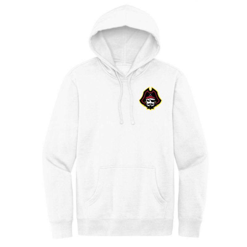 Unisex Pirates Hoodie White