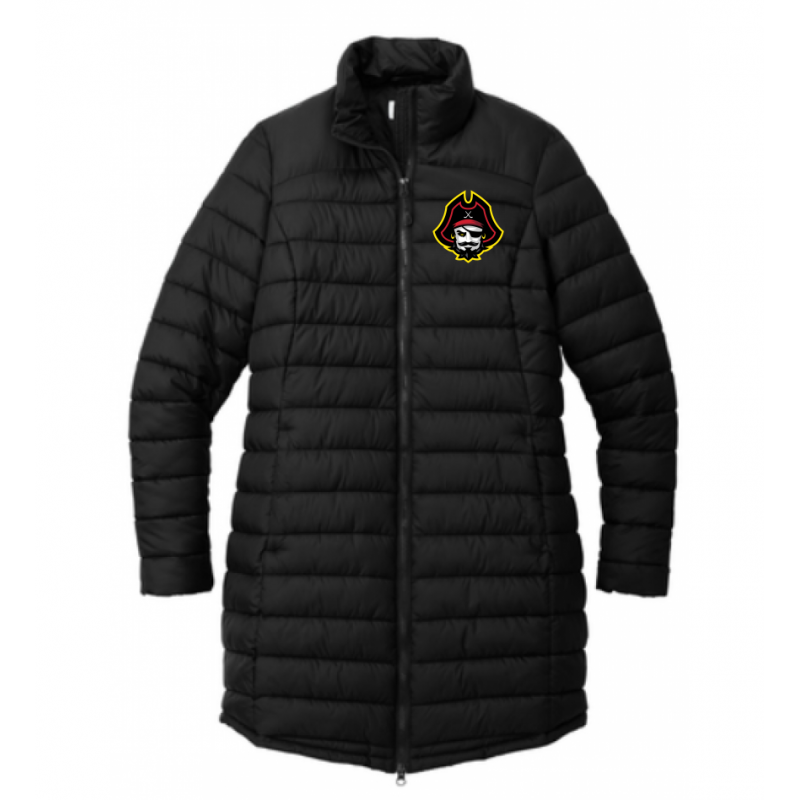 Women's Pirates Puffy Long Jacket