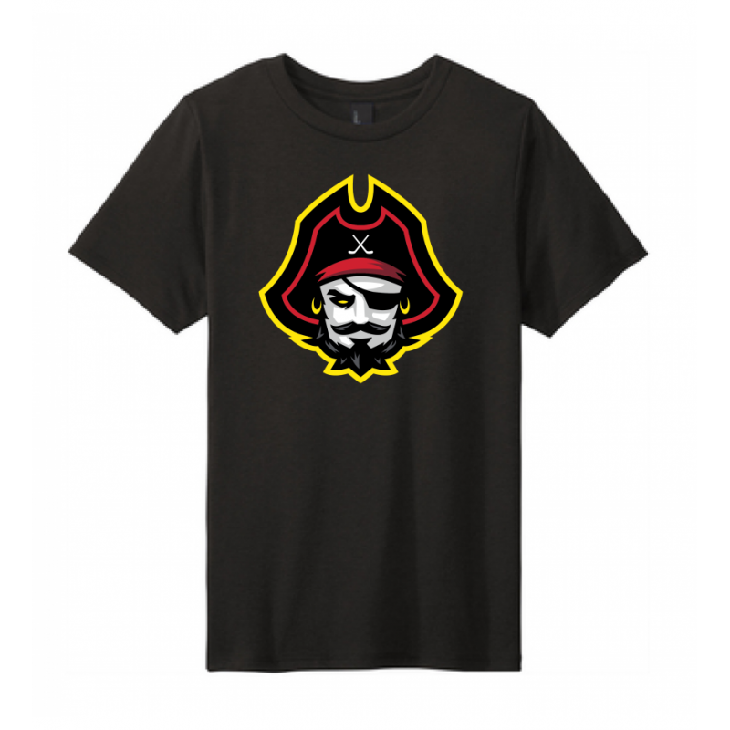 Youth Pirate Head Tee Black
