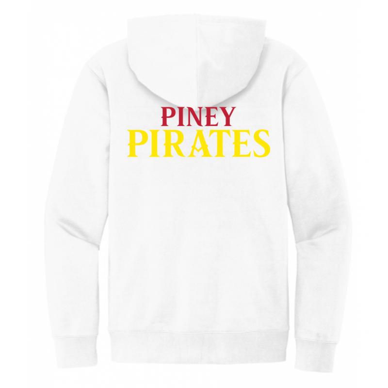Unisex Pirates Hoodie White