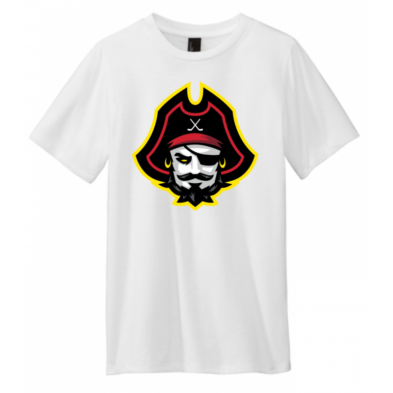 Youth Pirate Head Tee White